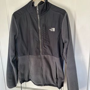 The Northface Denali fleece jacket - black & grey
